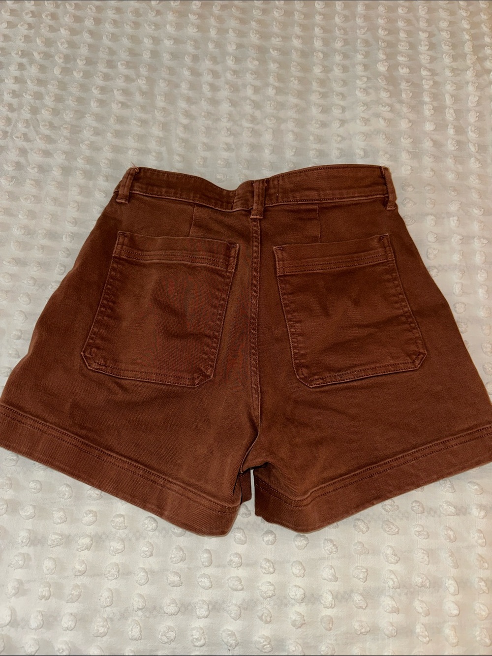 Everlane High-Rise Chestnut Women’s Shorts - Picture 3 of 6